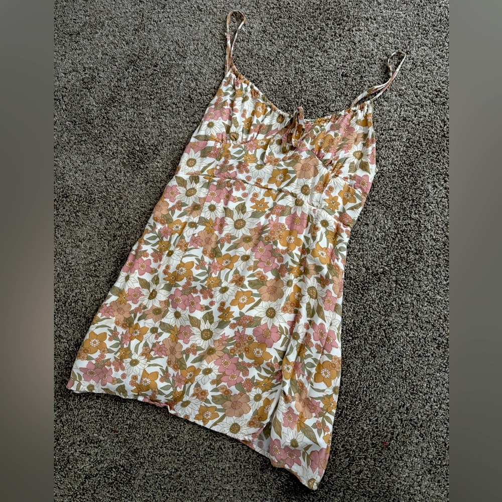 Bailey Rose Floral Spaghetti Strap Dress